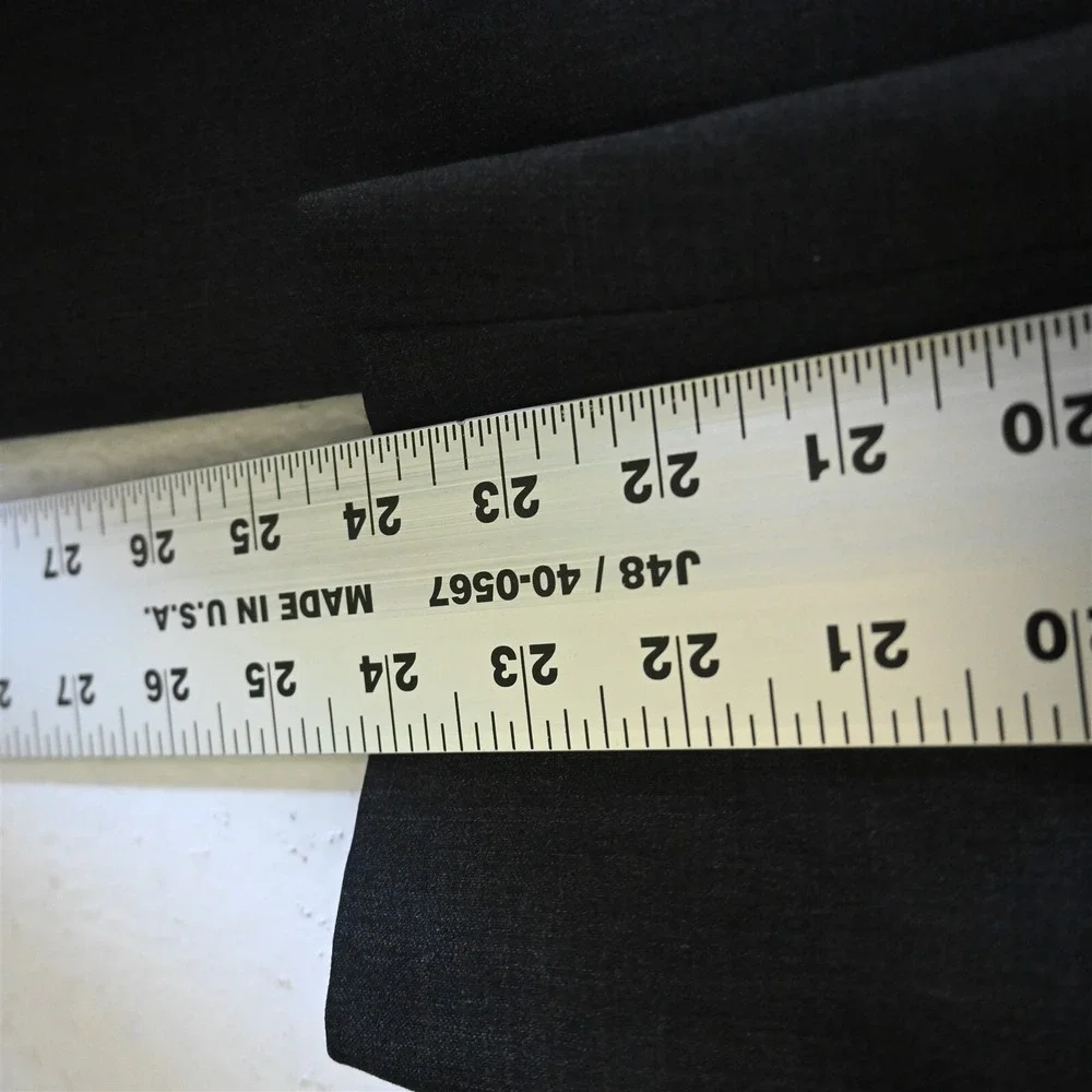 Kenneth Morton 42R Charcoal Gray 100% Wool Mens Blazer‎ Suit Jacket Sport Coat